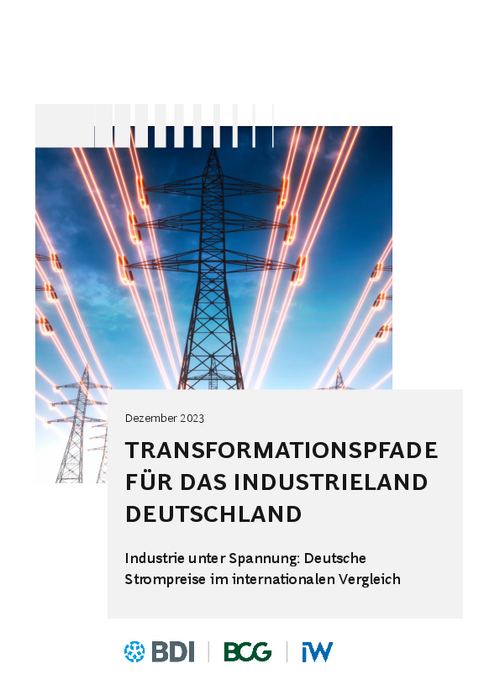 Industrie unter Spannung – Deutsche Strompreise im internationalen Vergleich