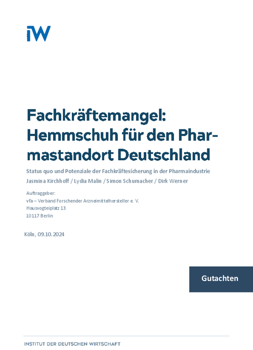 Hemmschuh für den Pharmastandort Deutschland