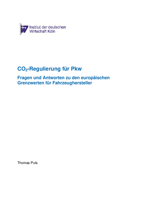 CO2-Regulierung für Pkws