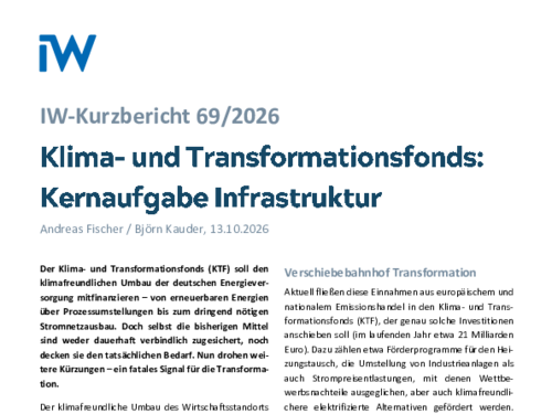 IW-Kurzbericht 69/2026 IW-Kurzbericht 69/2026