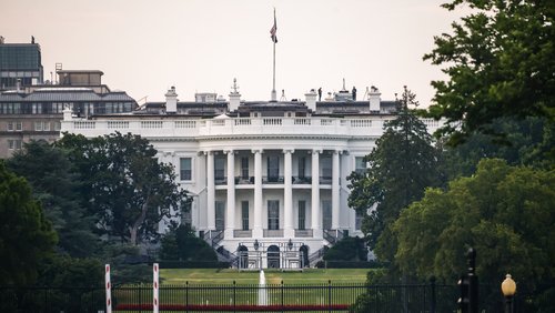 [Translate to English:] Das Gebäude des Weißen Hauses in Washington, D.C. in den Vereinigten Staaten von Amerika.