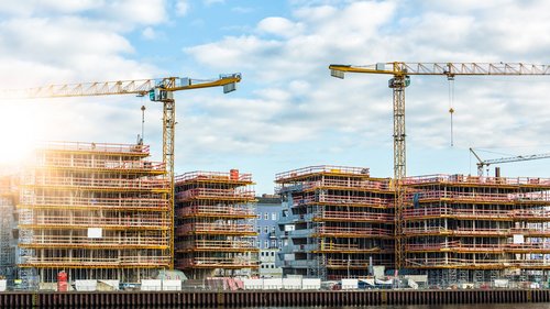 Wohnungsbau in Berlin.