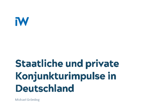 IW-Konjunkturumfrage Frühjahr 2026 IW-Konjunkturumfrage Frühjahr 2026