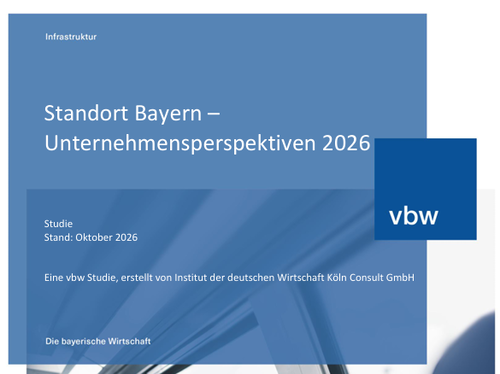 Standort Bayern – Unternehmensperspektiven 2026 Standort Bayern – Unternehmensperspektiven 2026