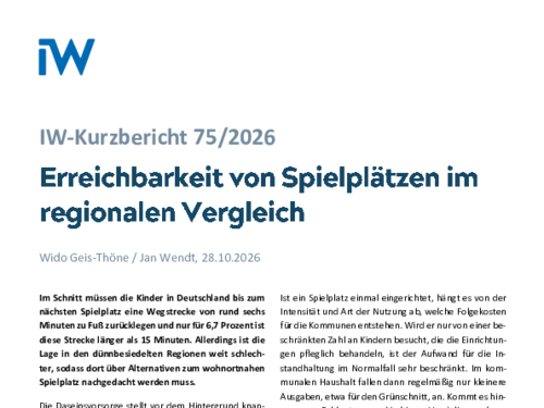 IW-Kurzbericht 75/2026 IW-Kurzbericht 75/2026